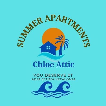 Chloe Attic Villa Agia Efimia Bagian luar foto